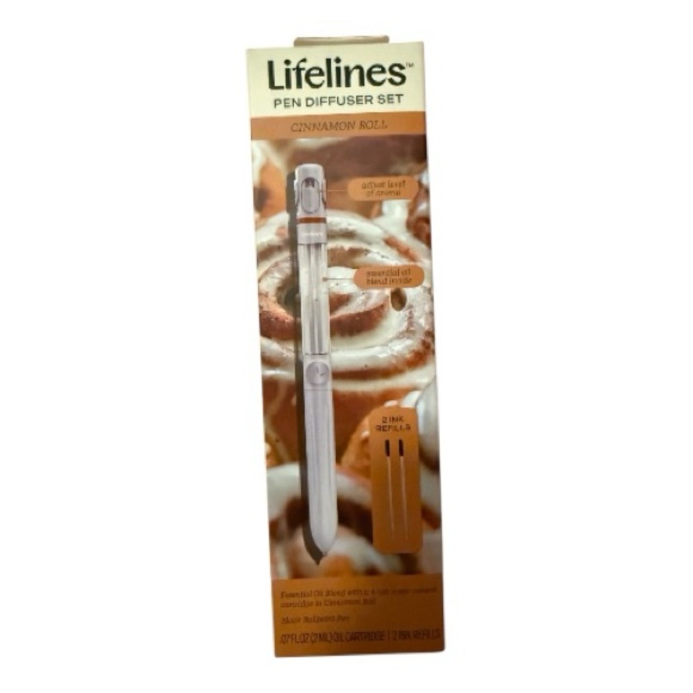 Lifelines Pen Diffuser Set Cinnamon Roll